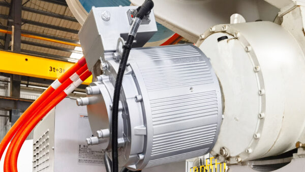 E-mixer driving motor