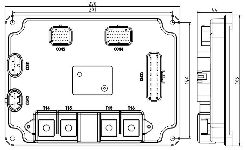 Senptec Rear Domain Controller SDCR100