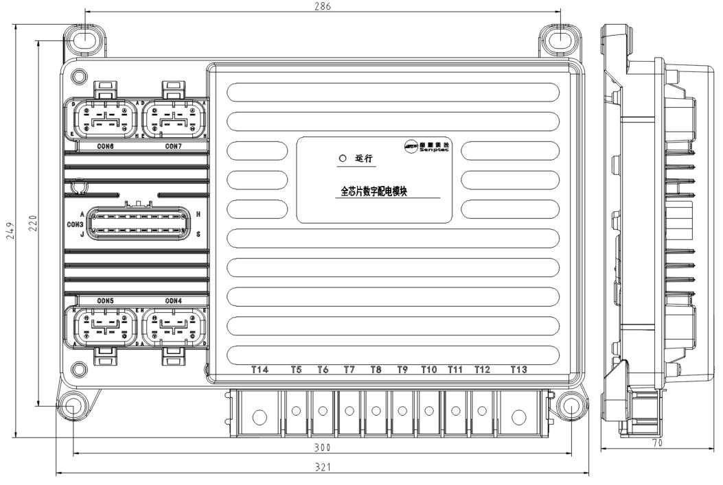 Smart power distribution unit SP4210