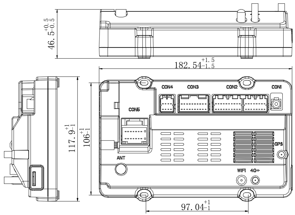 10.1’inch Android Control Panel KP1004