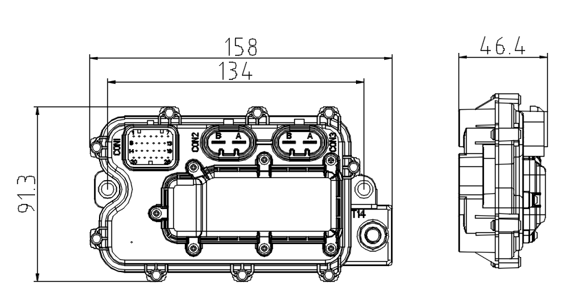 SP200 ATS Cooling Fan Control Module