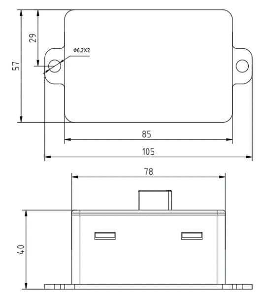 SPKG-SM01 Passeger flow monitor system host