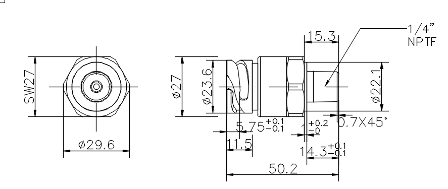 SPKG03 airpressure sensor